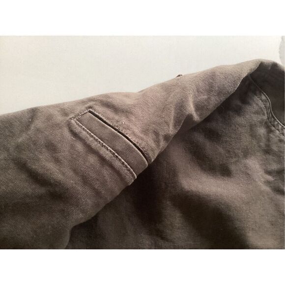 Duluth Trading Co Brown Canvas Cargo Shorts Sz 8 Stretch Womens - Picture 4 of 8